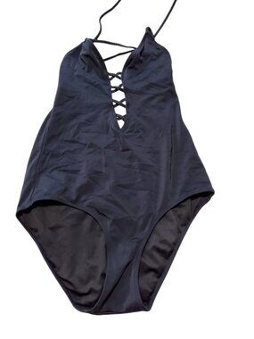 Victorias Secret one piece bathing suit Swimsuit Black Small